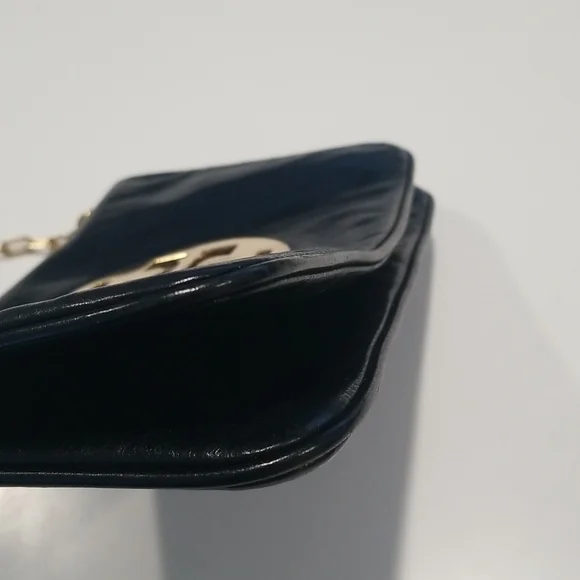 Tory Burch Suki Reva Leather Clutch Shoulder Bag